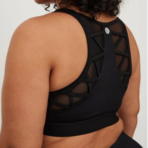 Torrid Plus Size Women’s Mesh Back Active Wicking Sports Bra Size 1X - Picture 3 of 11